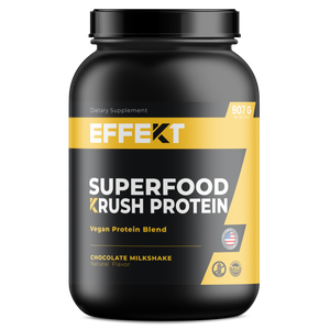 Superfood KRUSH Protein: Vegan Protein Blend + MCT Oil Powder!